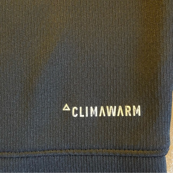 Adidas Black Hoodie With Large White Logo Pullover Sweatshirt Raglan Sleeves - Picture 7 of 16